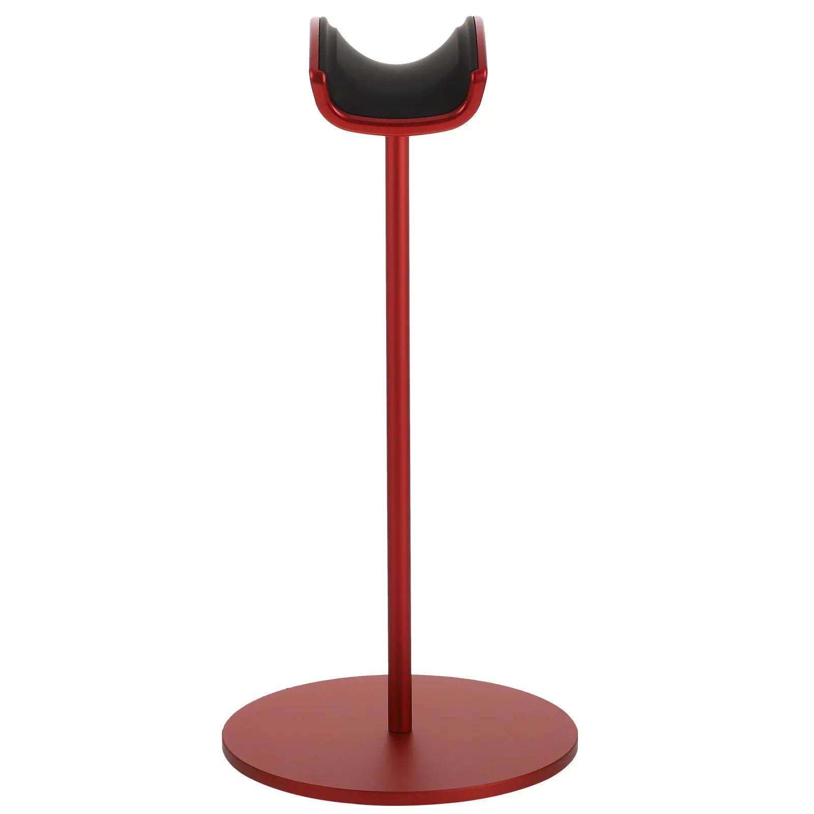 1Pcs Headset Stand Wood Aluminum Alloy Stable Curve Headphone Holder Desktop Gaming Organizer Support Headset Stand