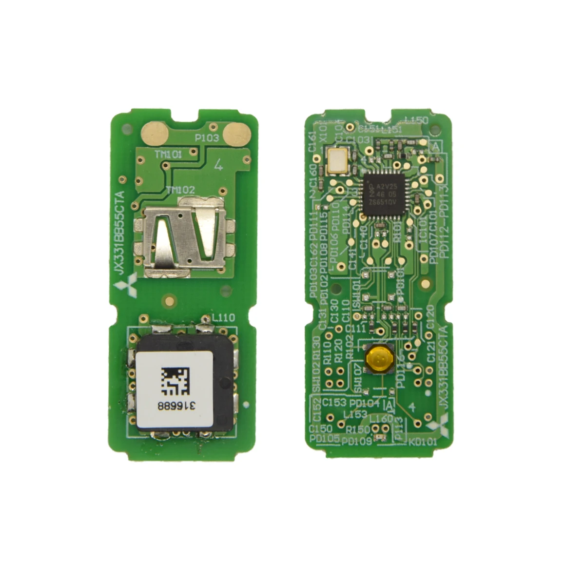 BEST KEY MK0018Original 433.92mhz ID49 Chip Motorcycle Remote Control Key For Yamaha NVX NVX155 XMAX XMAX300 QBIX AEROX JAUN Fob