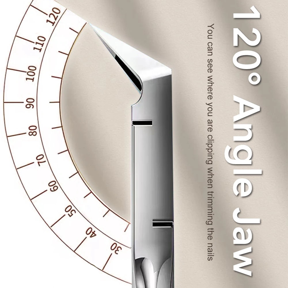 1 pz tagliaunghie per unghie dei piedi incarnite o spesse tagliaunghie dei piedi podologo professionale pinza per unghie dei piedi strumento per la cura delle unghie