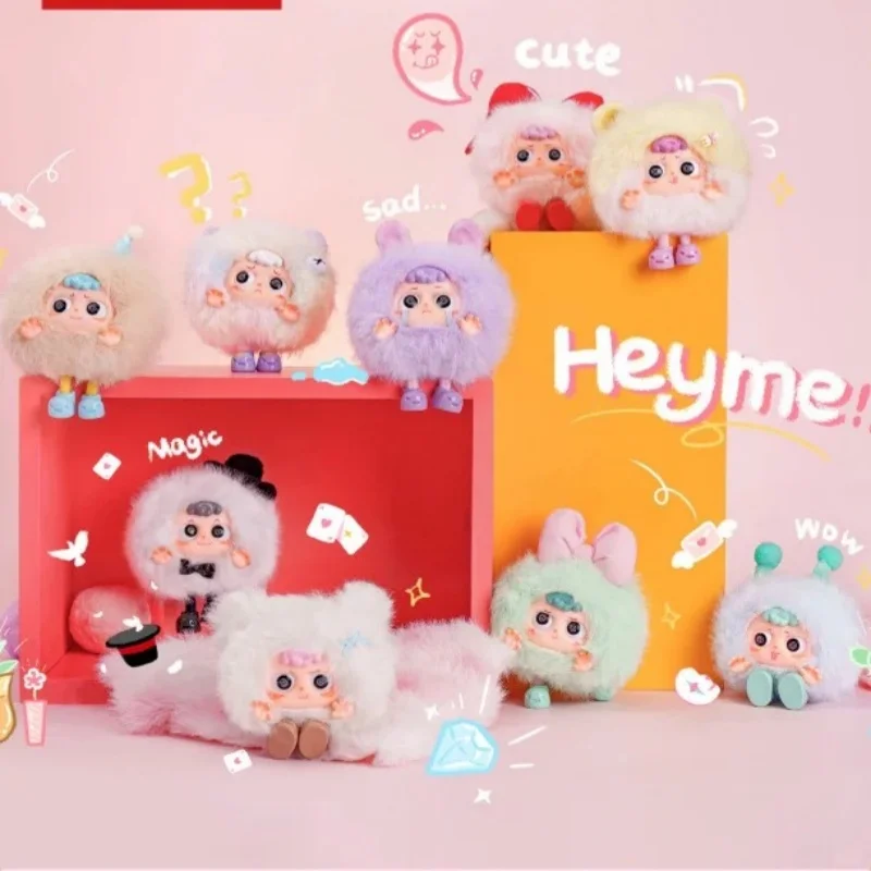 

Genuine Heyme Spookie Series Blind Box Cute Vinyl Plush Doll Bag Pendant Desktop Ornament Trend Toy Surprise Holiday Gift