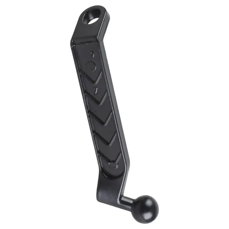 31BA Motorcycler Phone Holder Extender Motorbike Rearview Mirror Mount Fixing Rod
