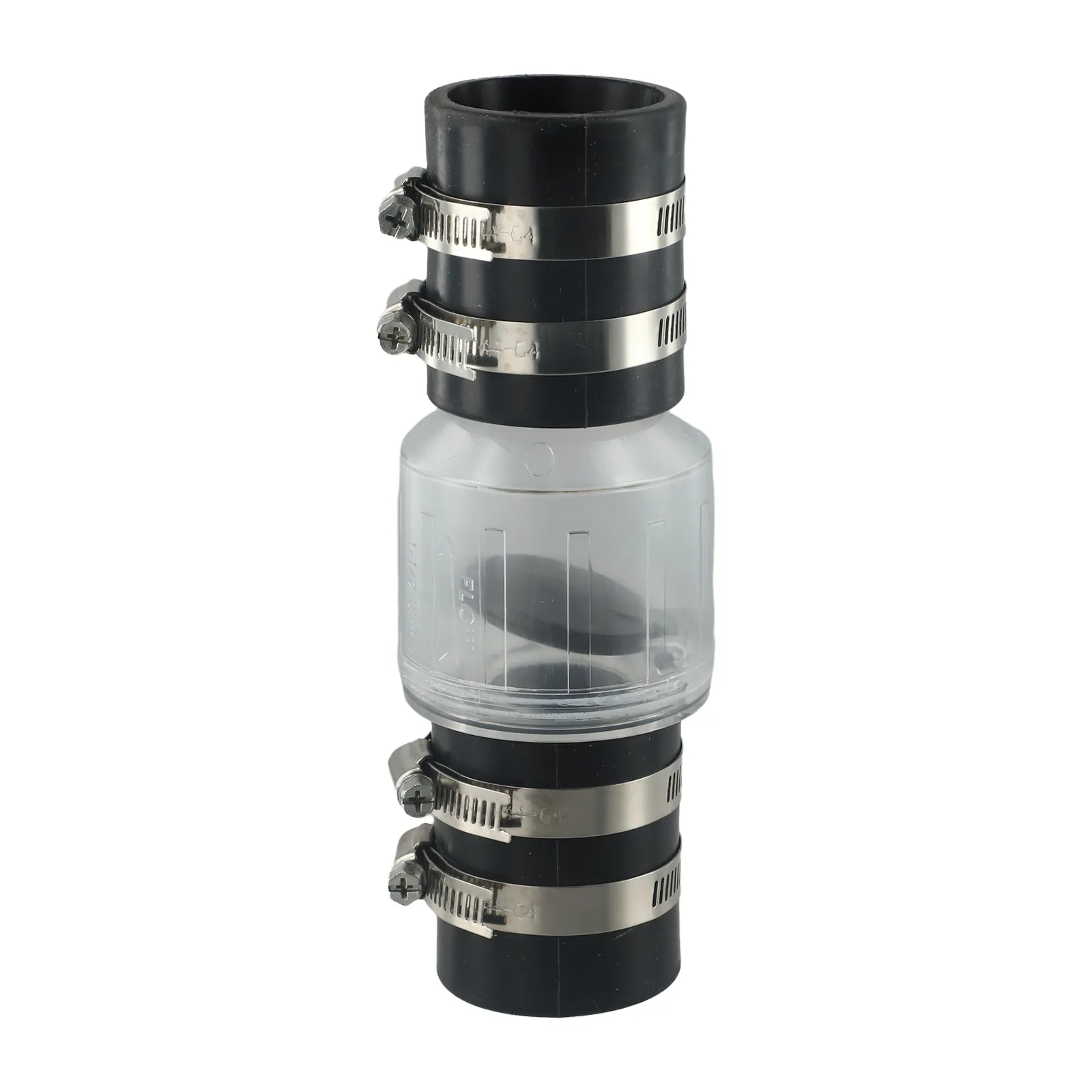 

1,5-дюймовый бесшумный обратный клапан для насосов поддона с пружинной заслонкой и четким корпусом для легкого мониторинга Надежная профилактика обратного потока