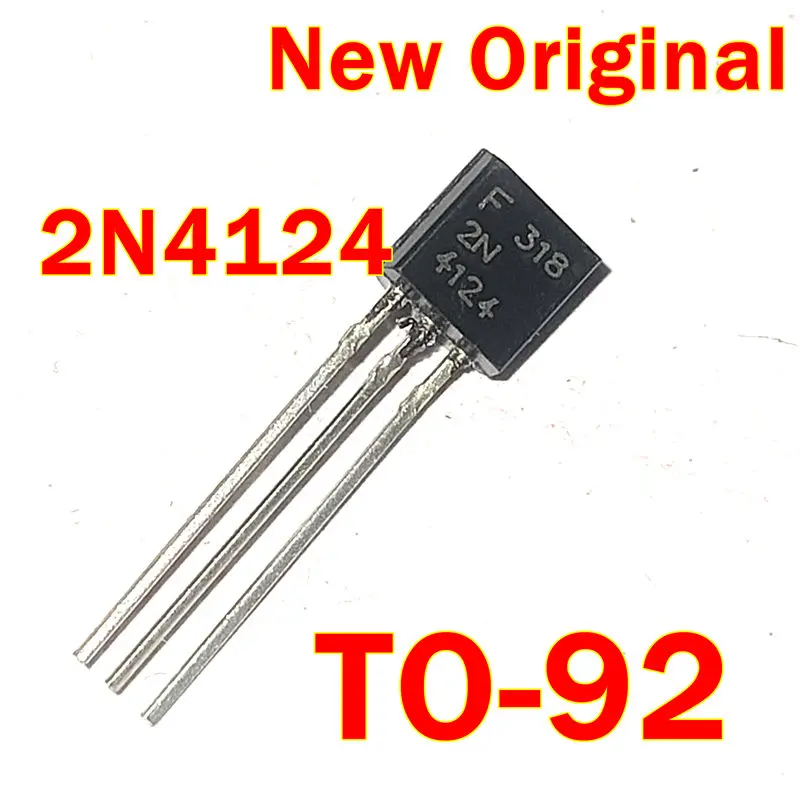

5pcs to 100pcs 2N4124 TO-92 New Original NPN general purpose transistor