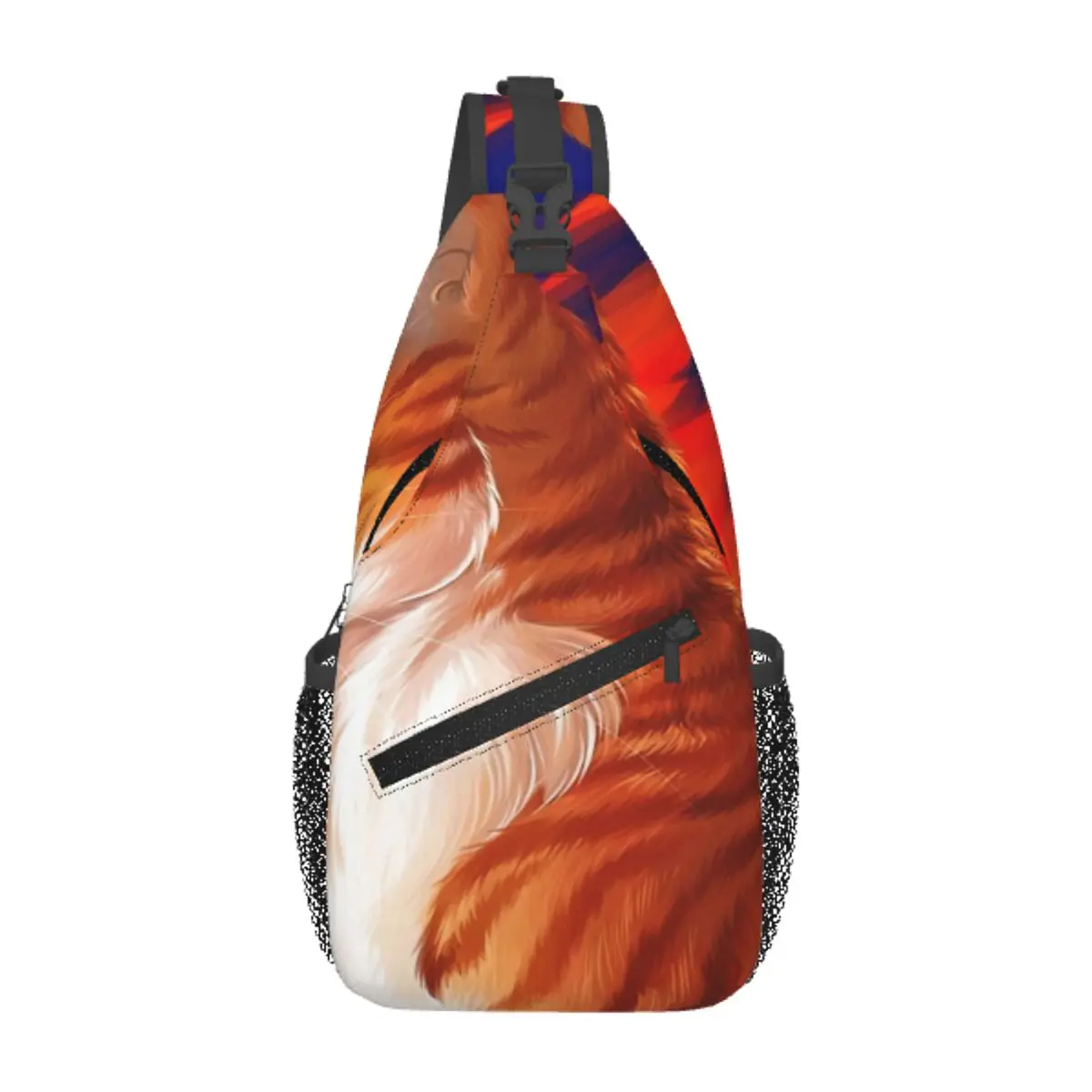 

Firestar Print Chest Bag Trendy Portable For Office Nice gift Customizable