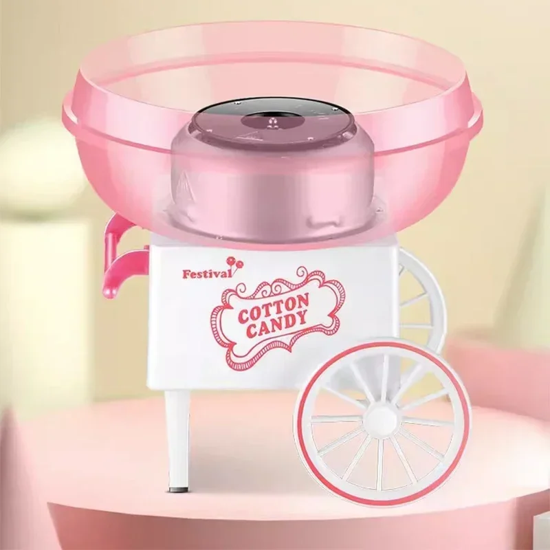 #*forMini Marshmallow Machine for Children Household Fully Automatic Sugar Maker Homemade Fancy Colored Candy Machine