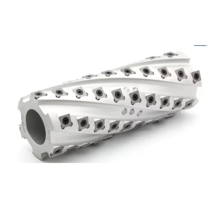 Fhonk Woodworking  Spiral Cutterhead for Shaving Machine Planer Cutter Cutterhead Moulder Spindle