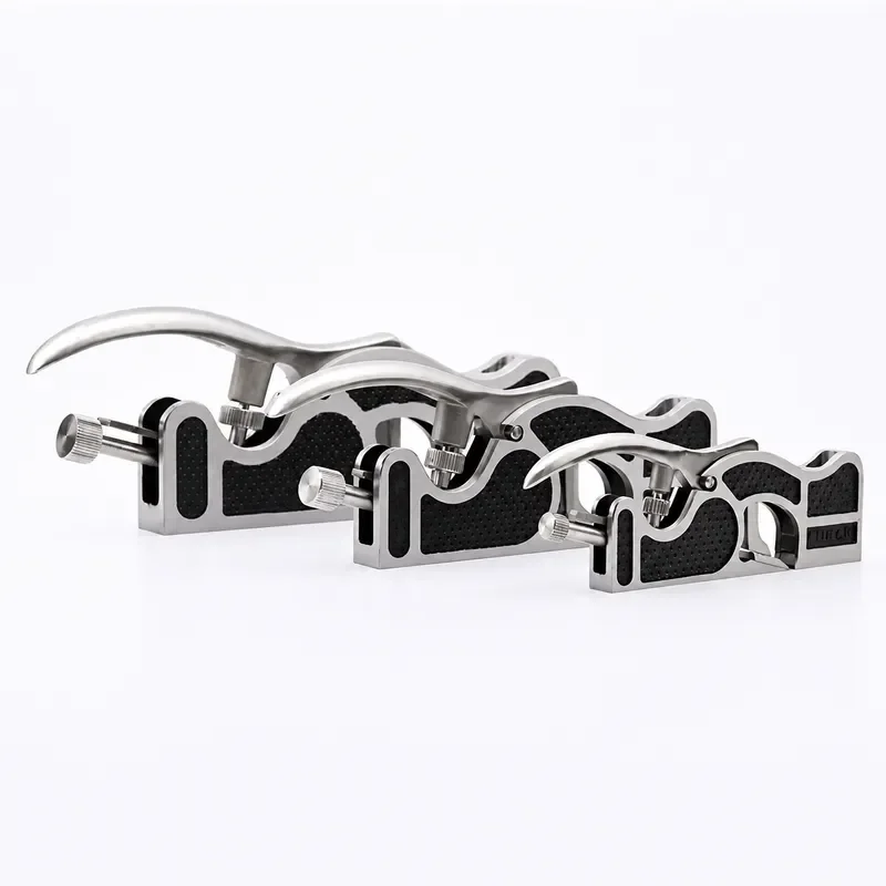 European Style Woodworking Plane Single Flute Metal Shoulder Planer for Mortise Tenon Processing Hand Tool