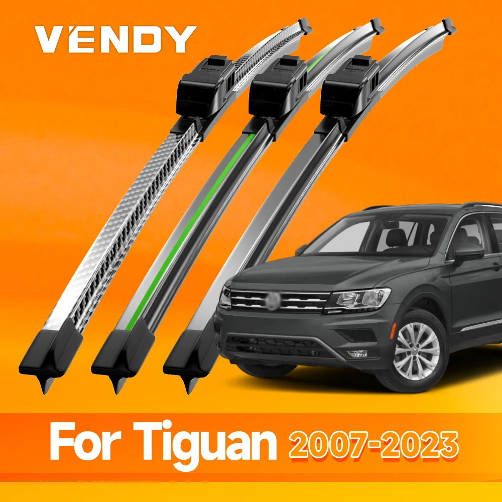 2 stücke Für VW Tiguan 2007-2023 Frontscheibe Wischer Klingen Windschutzscheibe Fenster Zubehör 2008 2012 2013 2014 2015 2016 2018 2020