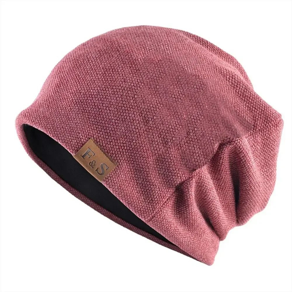 Elderly Nightcap Male Bald Elderly Grandparents Female Spring And Autumn Hat Knitted Indoor Woolen Nightcap Winter