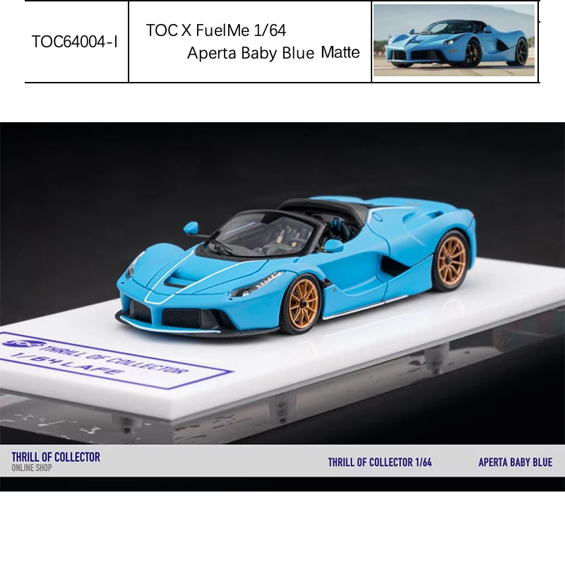 FUELME TOC In Stock 1:64 Aperta Super Resin Diorama Car Model
