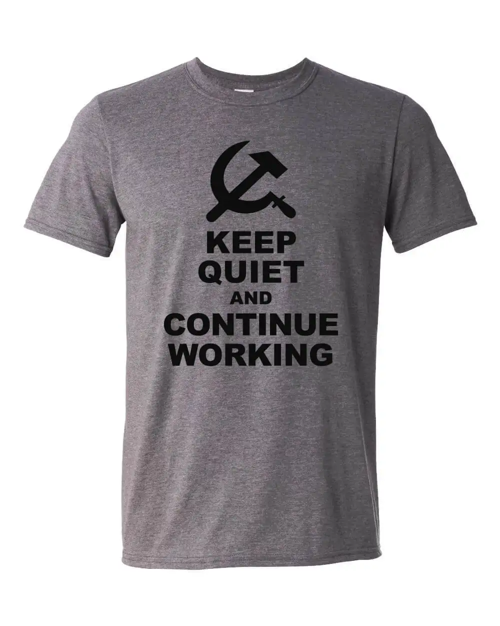 Fashion Summer Style Keep Calm Communis T-Shirt Funny Commie Bernie Stalin Marx Socialist Antifa Joke Tees Men Cotton Shirt