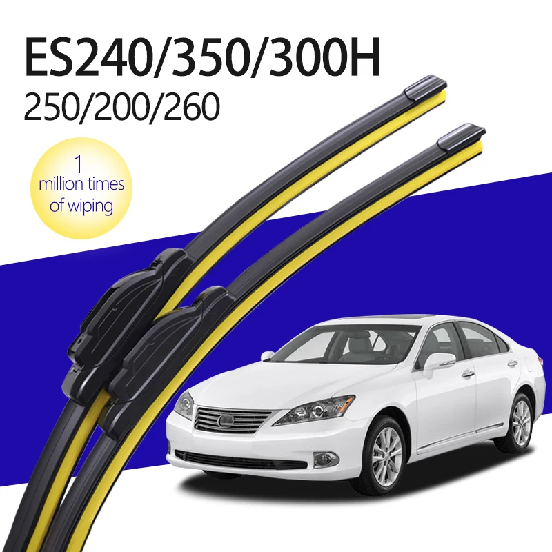 For Lexus ES240 ES350 ES300H ES250 ES200 ES260 2006-2019 Front Windshield Wiper Blade Refill Window Cleaning Car Accessories