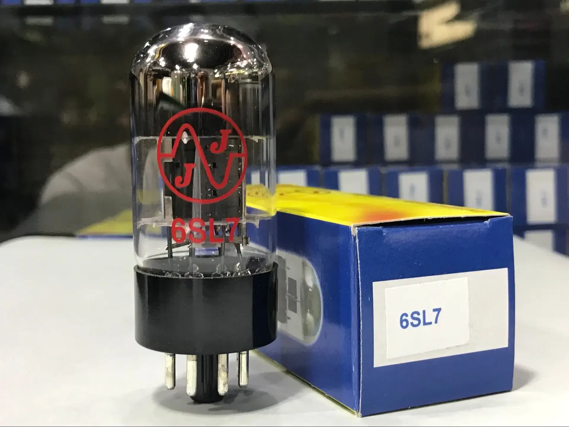 SUQIYA-JJ 6SL7 Vacuum Tube Replaces 6N9P ECC35 HIFI Audio Valve Electronic Tube Amplifier Kit DIY Factory Test and Match Quad