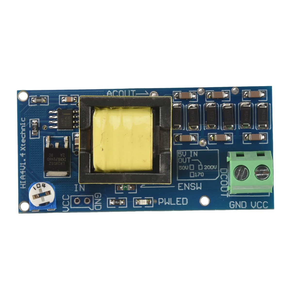 Convertidor de refuerzo DC-DC hasta salida de alto voltaje 300V-1200V_BSH