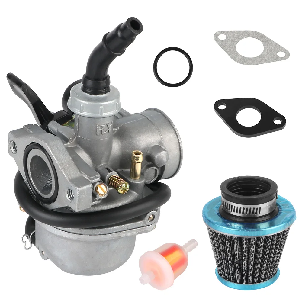 

19mm Carb PZ19 Carburetor For 50cc 70cc 80cc 90cc 110cc 125cc ATV Dirt Pit Bike Fuel Filter with 35mm Air Filter