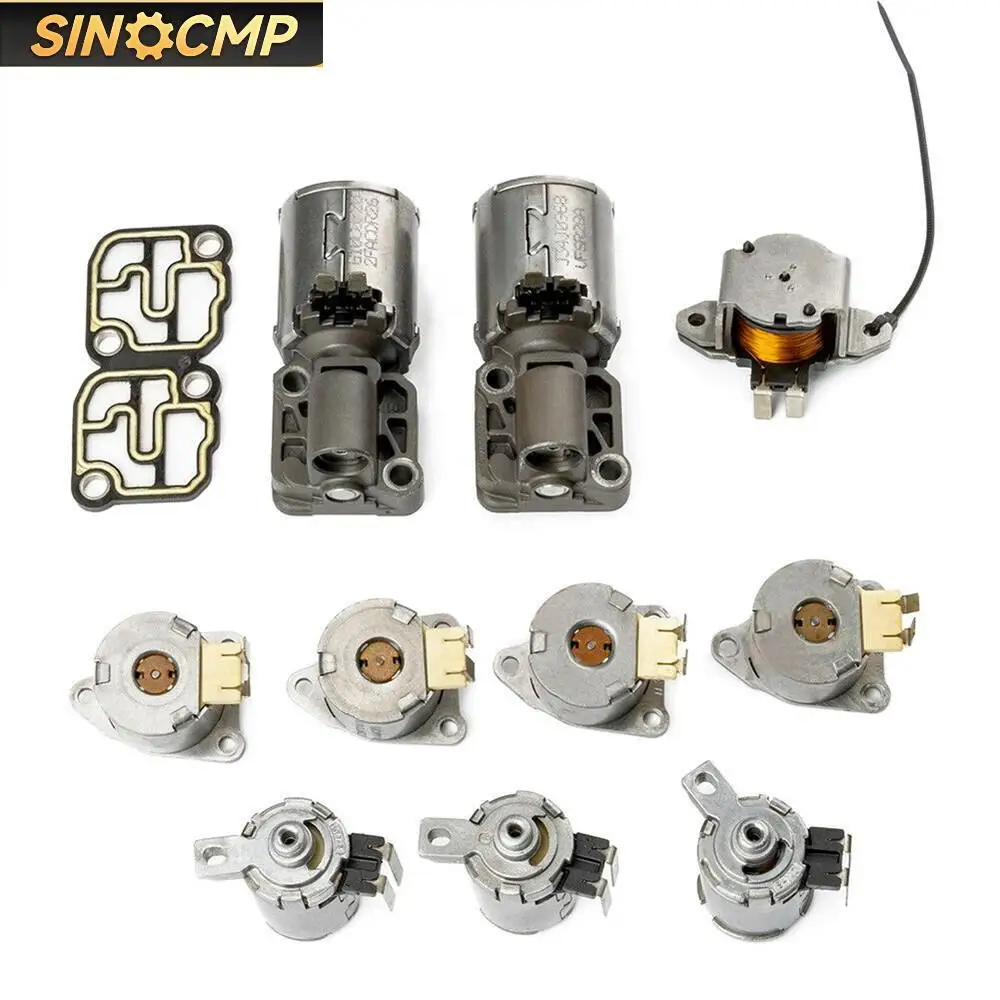 

1 Set Transmission Solenoid Valve Kit DQ250 02E 6Speed DSG For Audi A3 Q3 Seat Alhambra Leon Skoda Laura Octavia VW Beetle Parts