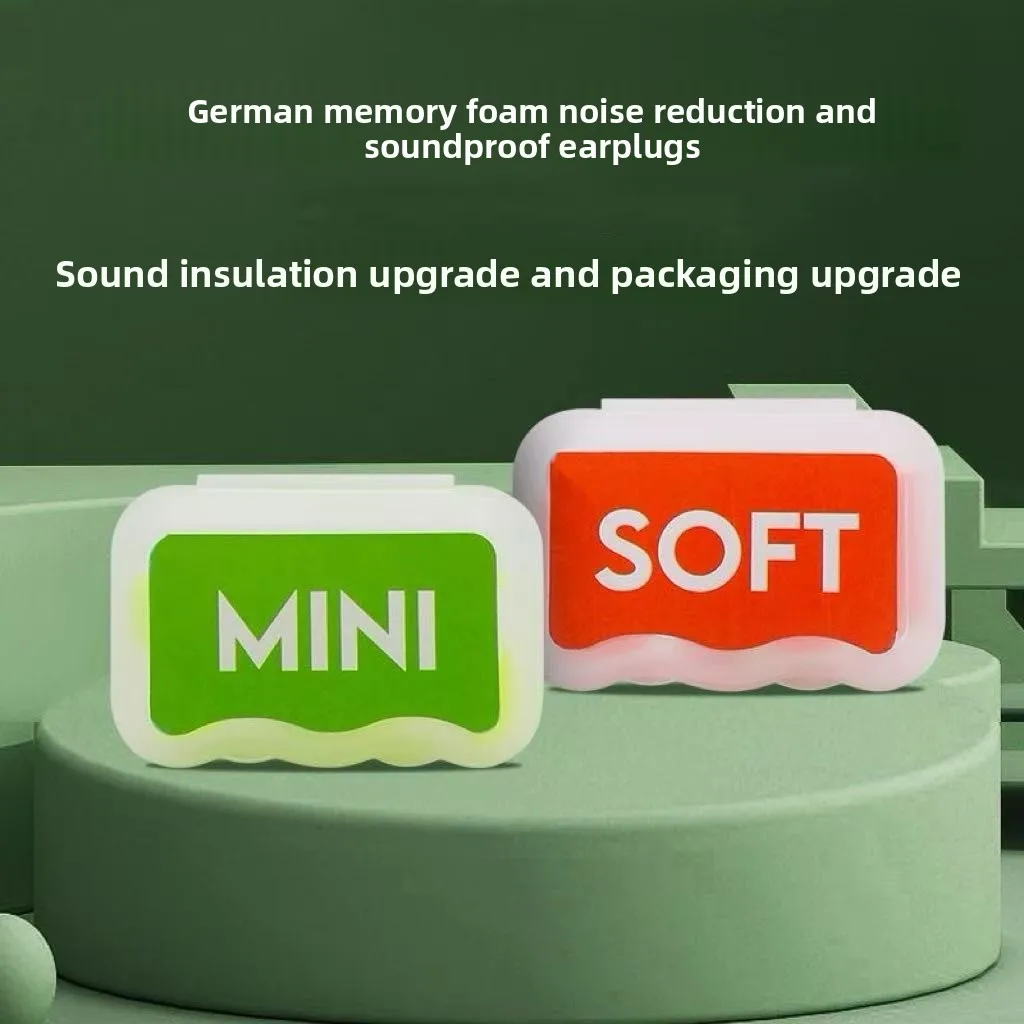 Soundproof Earplugs Noise Reduction Mute Mini Super Soundproof Sleep Only