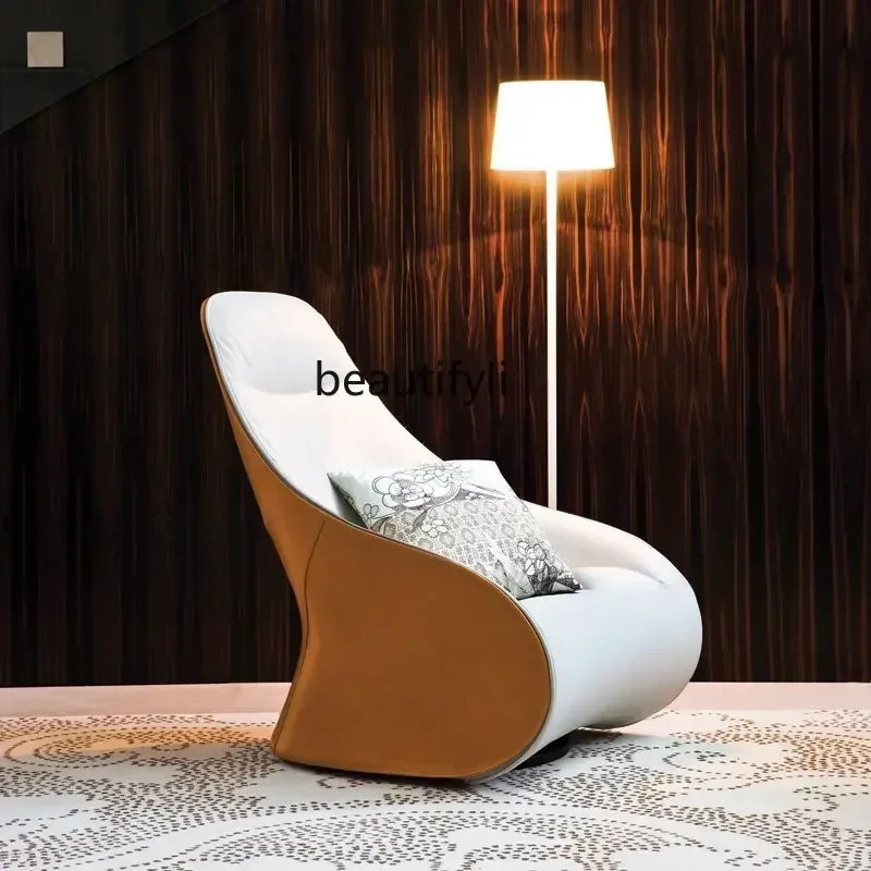 

Nordic creative fashion fiberglass special-shaped sales office model room reception leisure chair art single chairAA