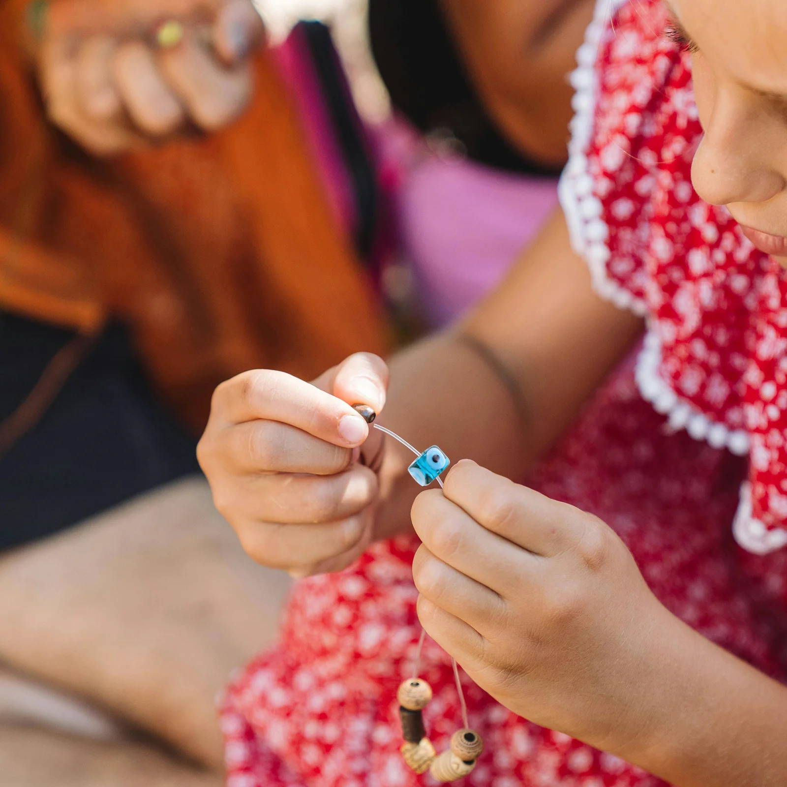 

30pcs Glass Bead Mixed Colors Glaze Evil Eye Beads For Jewelry Making Diy Craft Charms For Bracelets Necklaces Keychains -