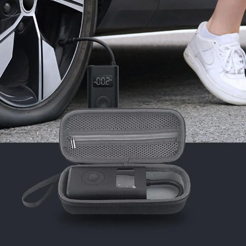 Car Mounted Inflation Pump Storage Box For Xiaomi 2 High Pressure Inflator Pump Portable Zipper Box Case Protective Bag Tools