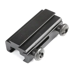 Dovetail 레일 확장 20mm ~ 14mm 마운트 레일 Picatinny 위버 스코프베이스 어댑터 사냥 액세서리