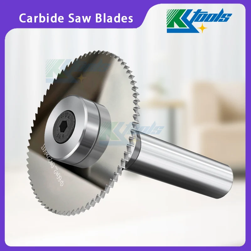 Carbide Saw Blade Milling Cutter diameter Tungsten steel saw blade milling cutter Sawtooth slotting 125*0.5-5.0mm Inner Hole 22