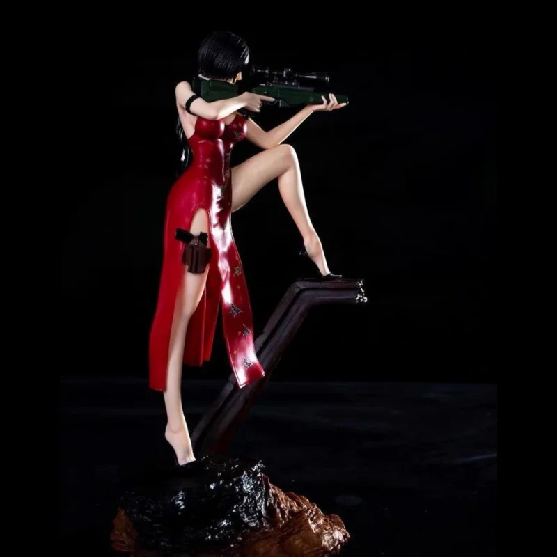 반다이 레지던트 이블 에이다 웡 GK 스나이퍼 액션 피규어 수집용 피규어 게임 상품 PVC 모델 장식 선물 소년 장난감 선물