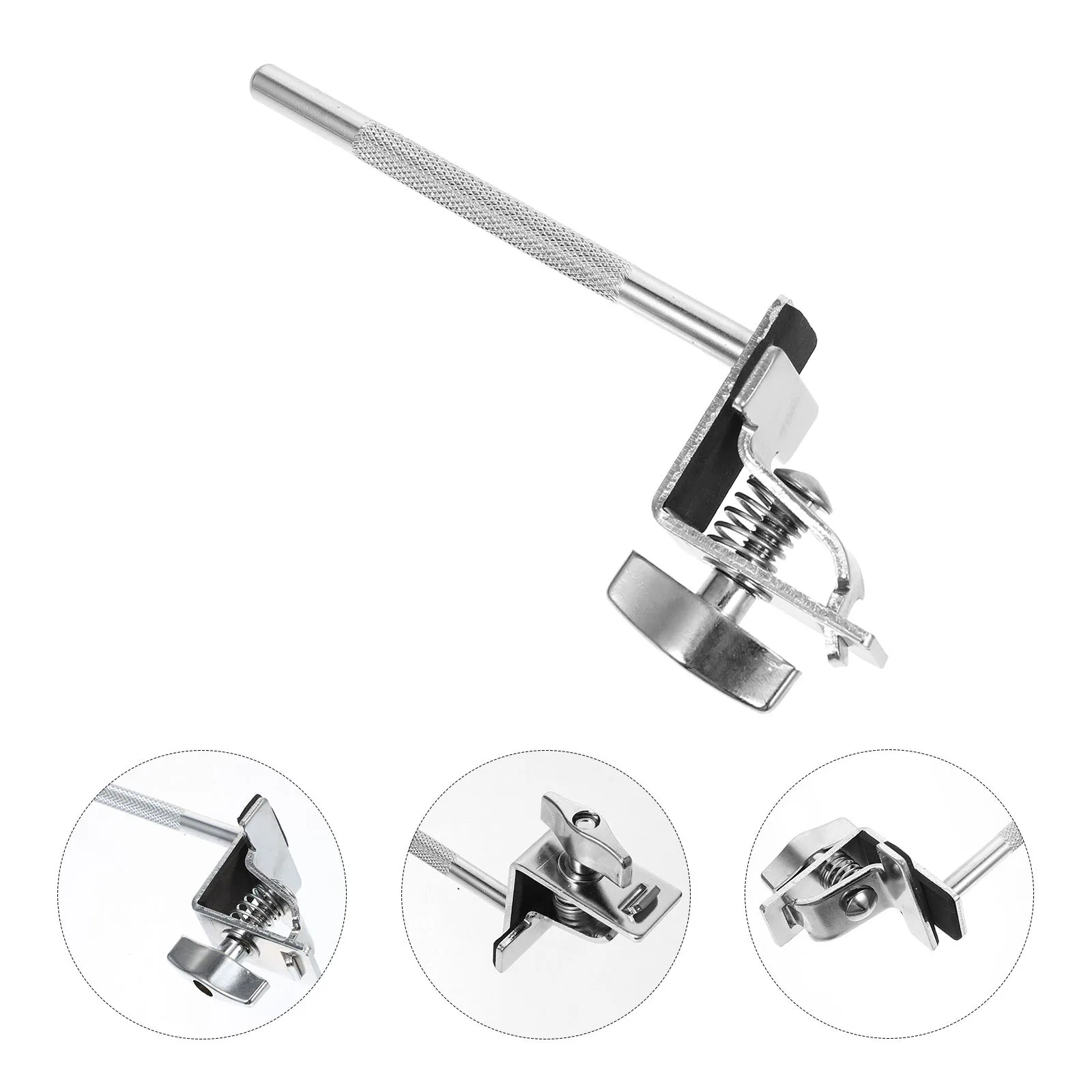

Holder Durable Drum Extension Clip Steel Drum Accessory Small Percussion Mount Extension Clip For Instrument