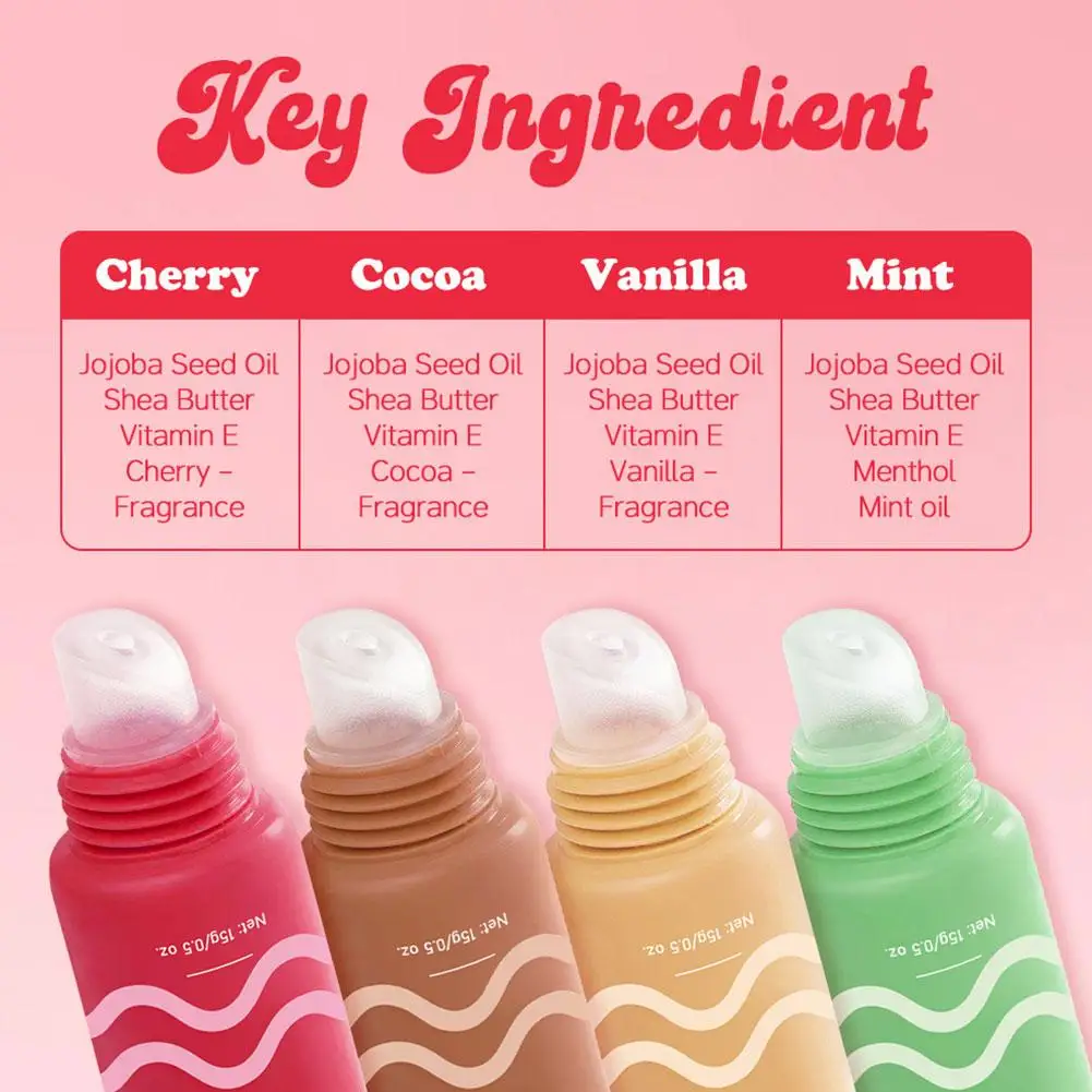 COCOA Moisturizing Lip Care Smooth Glide & Non-Greasy Formula Repairs Cracked Lips Overnight Essential Lip Balm for Winter