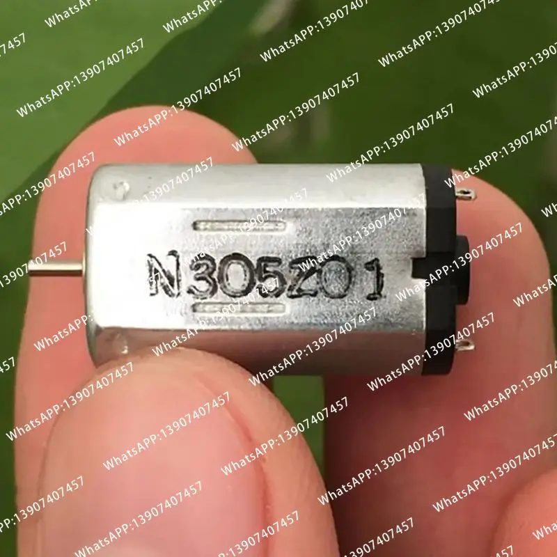 N30 metal brush micro motor DC 1.5-12 V small silent motor DIY model toy fast speed 3000-24000rpm shaft diameter: 1mm