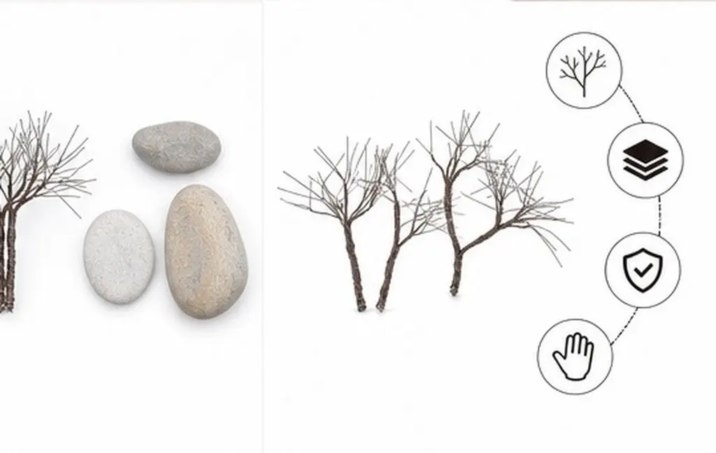 10 pcs Mini Miniature Landscape Garden Sand Table Halloween Christmas New Year Artificial Tree Mini Bare