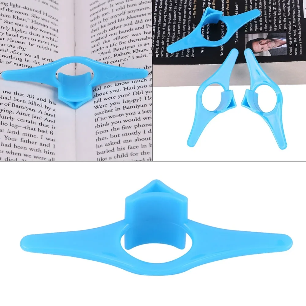 10PCS Bookmarks Ring Thumb Bookmark Reading Gadget Practical Page Holder Multi-Purpose Book Opener Spreader For Librarians