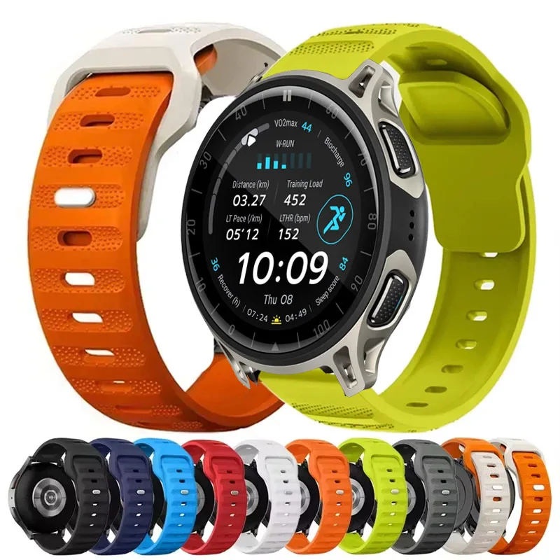 20mm 22mm Silicone Band For Amazfit Balance 3 2/Cheetah 2 Pro/Ultra 47mm/Bip Max/GTS GTR 4 3 2mini Sport Strap Active 3 2 Square