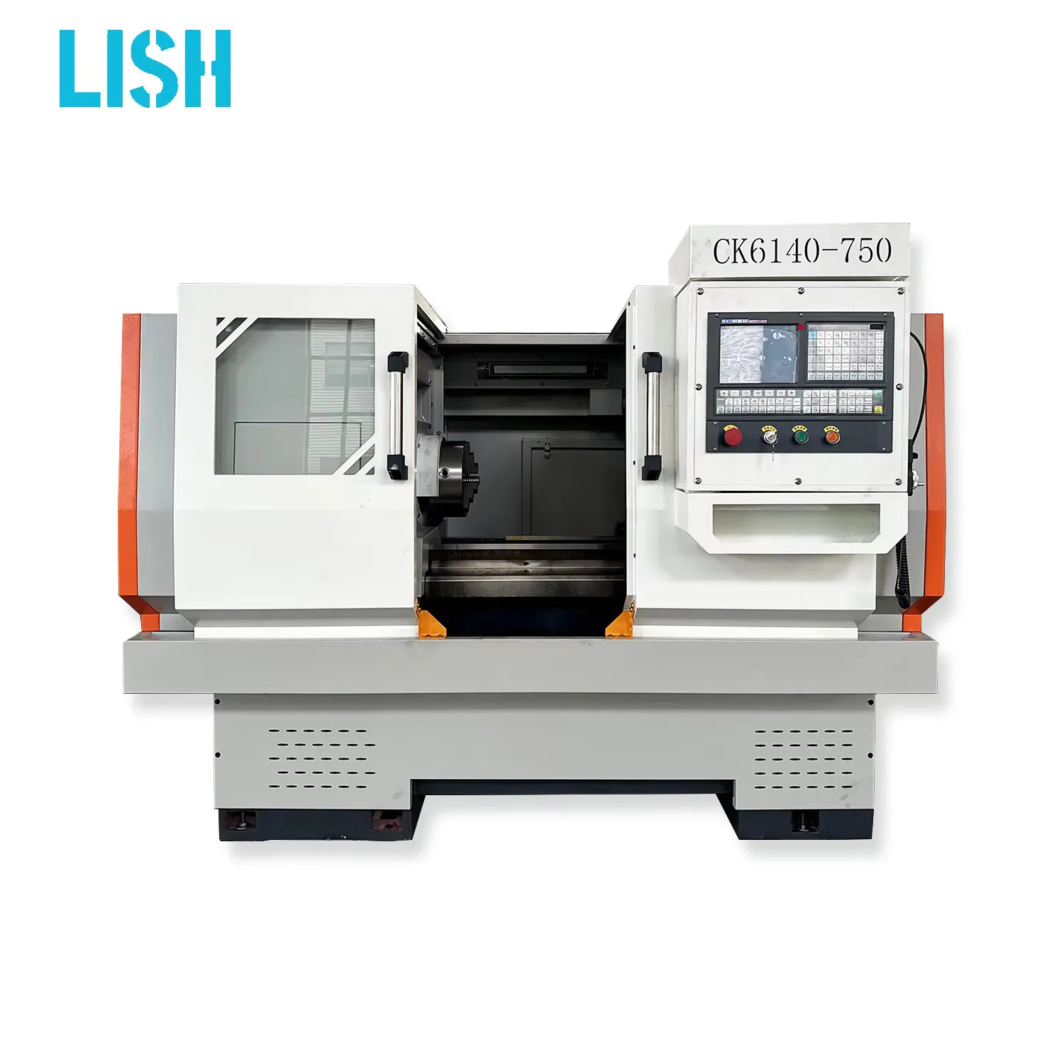 Torno CNC de tecnologia avançada de aço Hining de alto desempenho de fábrica profissional Ck6140