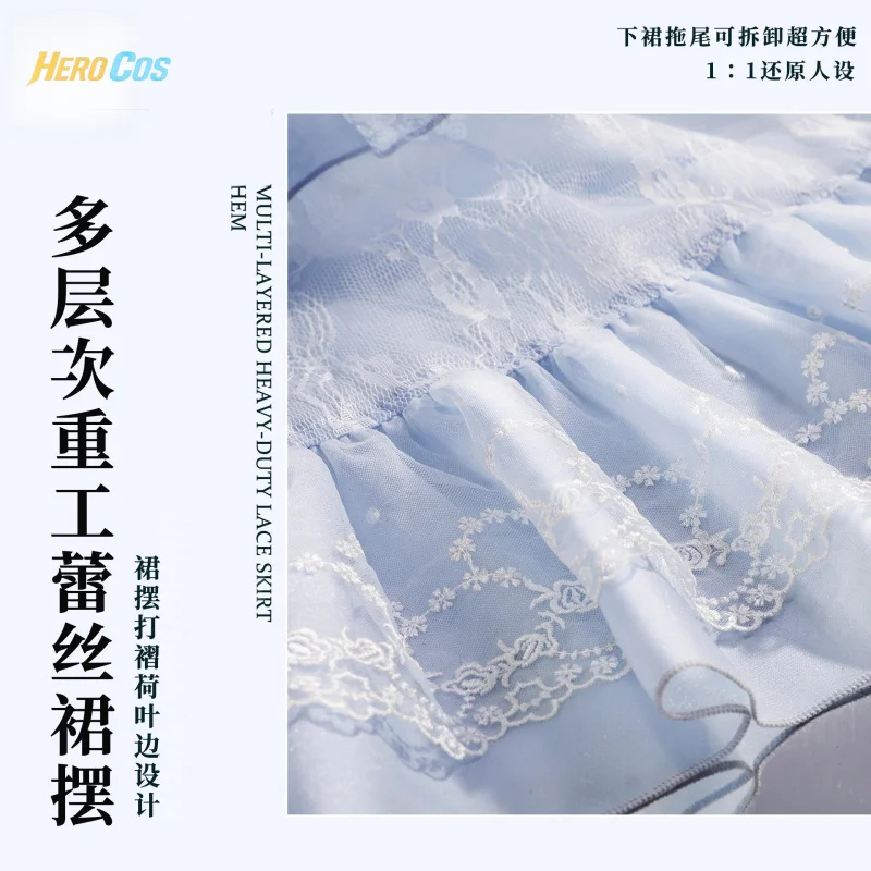 Azur Lane HMS Cheshire  Cosplay Women Dress Costume Custom Made Ball Gown Party Dress Halloween Christmas Suit Fancy HERO Cos