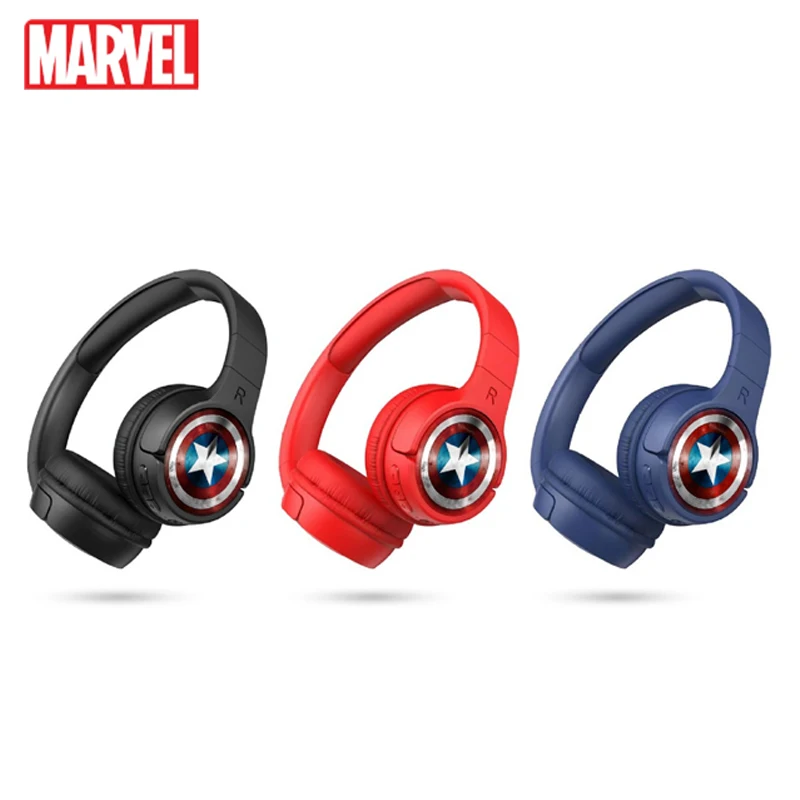 Marvel Co branded Captain America Headworn Bluetooth Earphones Wireless Mobile Games Sports Men's and Women's Music Earphones