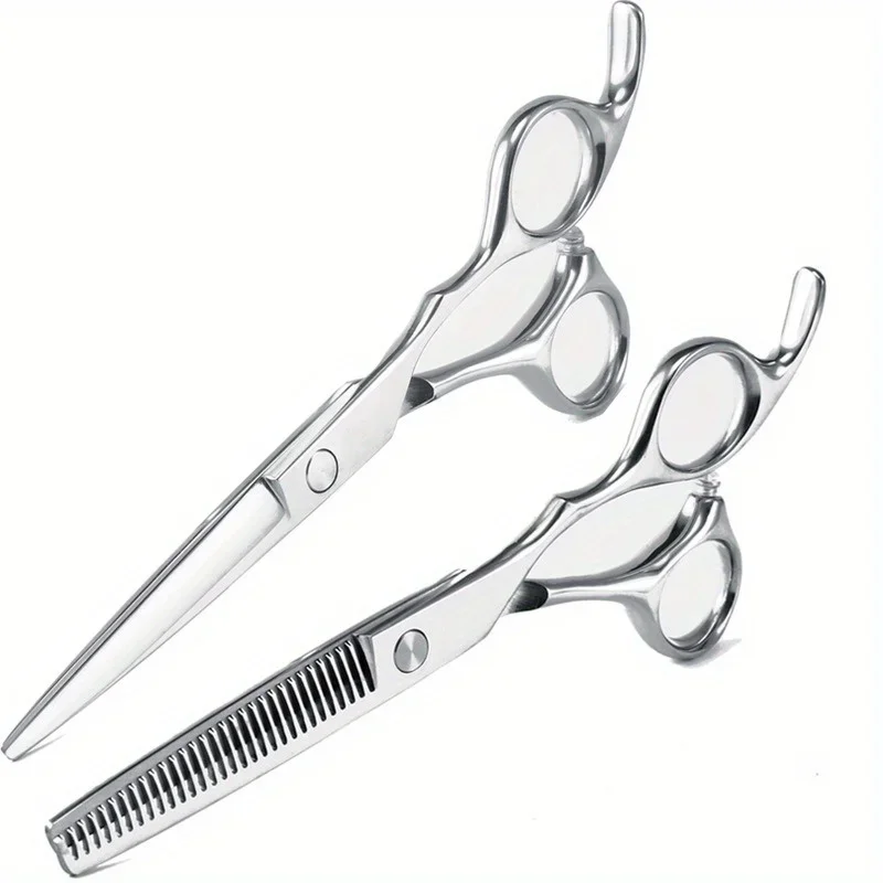 1 Stück Professionelle 6-Zoll-Friseurschere Haarschneidewerkzeuge Salon-Haarschnitt-Zubehör – Detail 3