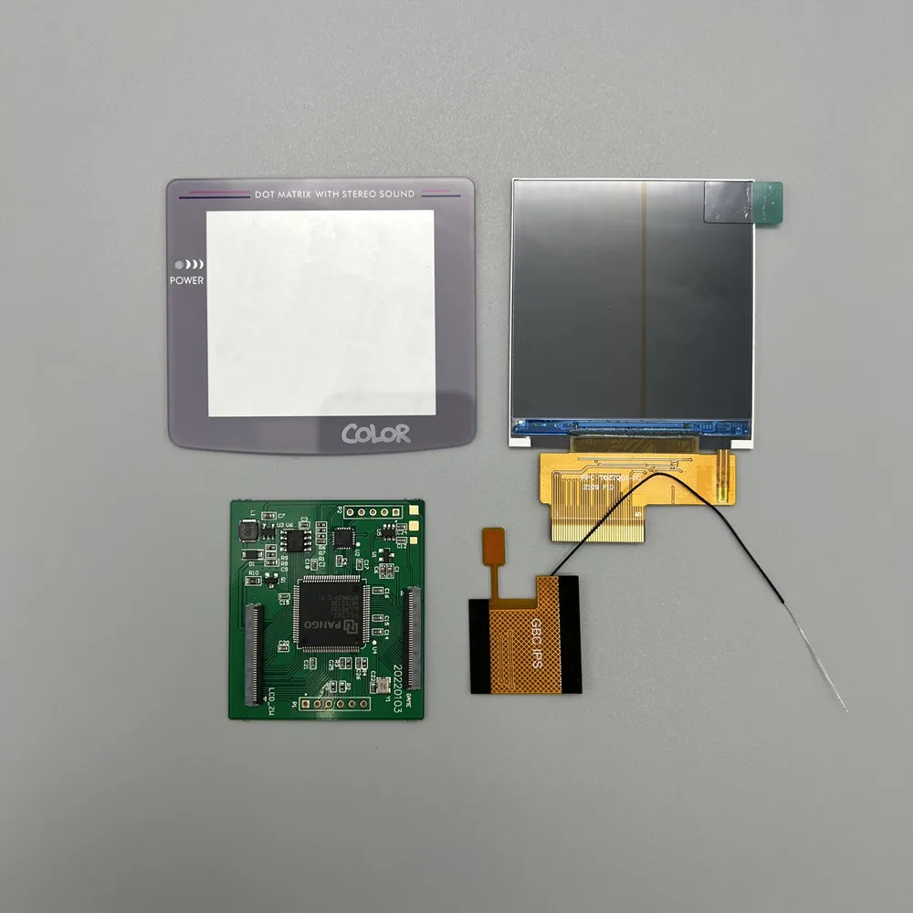 2,6 "IPS LCD-scherm met hoge helderheid is geschikt voor Nintendo Gameboy kleur IPS GBC lcd. ondersteuning pixel display