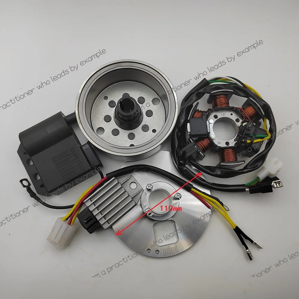 AM6 12V Flywheel CDI Rectifier Ignition Coils Set for Zundapp Ducai Ignition Simson Aprilia Beta MBK Peugeot Rieju Yamaha DT