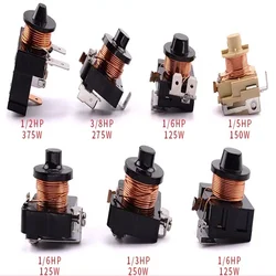 2PCS Single Insert/3 Insert/Screw type 1/2 3/8 1/6 1/5 1/3HP for Refrigerator freezer compressor heavy hammer starter parts