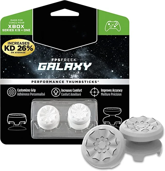 1-10PCSFreek Galaxy para SwitchPRO palo analógico de tiro alto para Xbox One/X/S controlador rendimiento Command Stick juego tapa de silicona