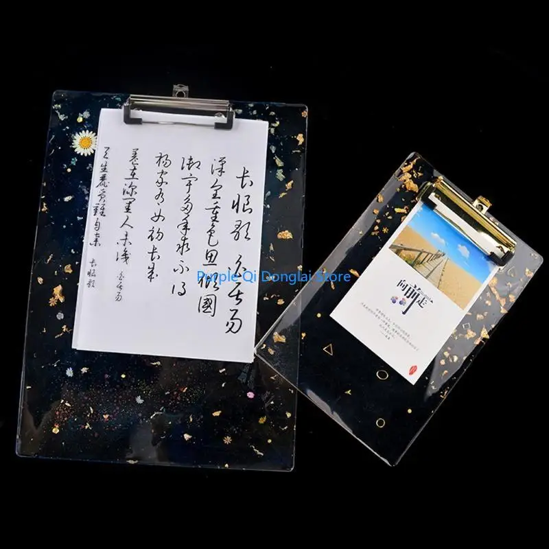 L21E Vertical File Folder Silicone Resin Mold Holder Tray Epoxy Casting