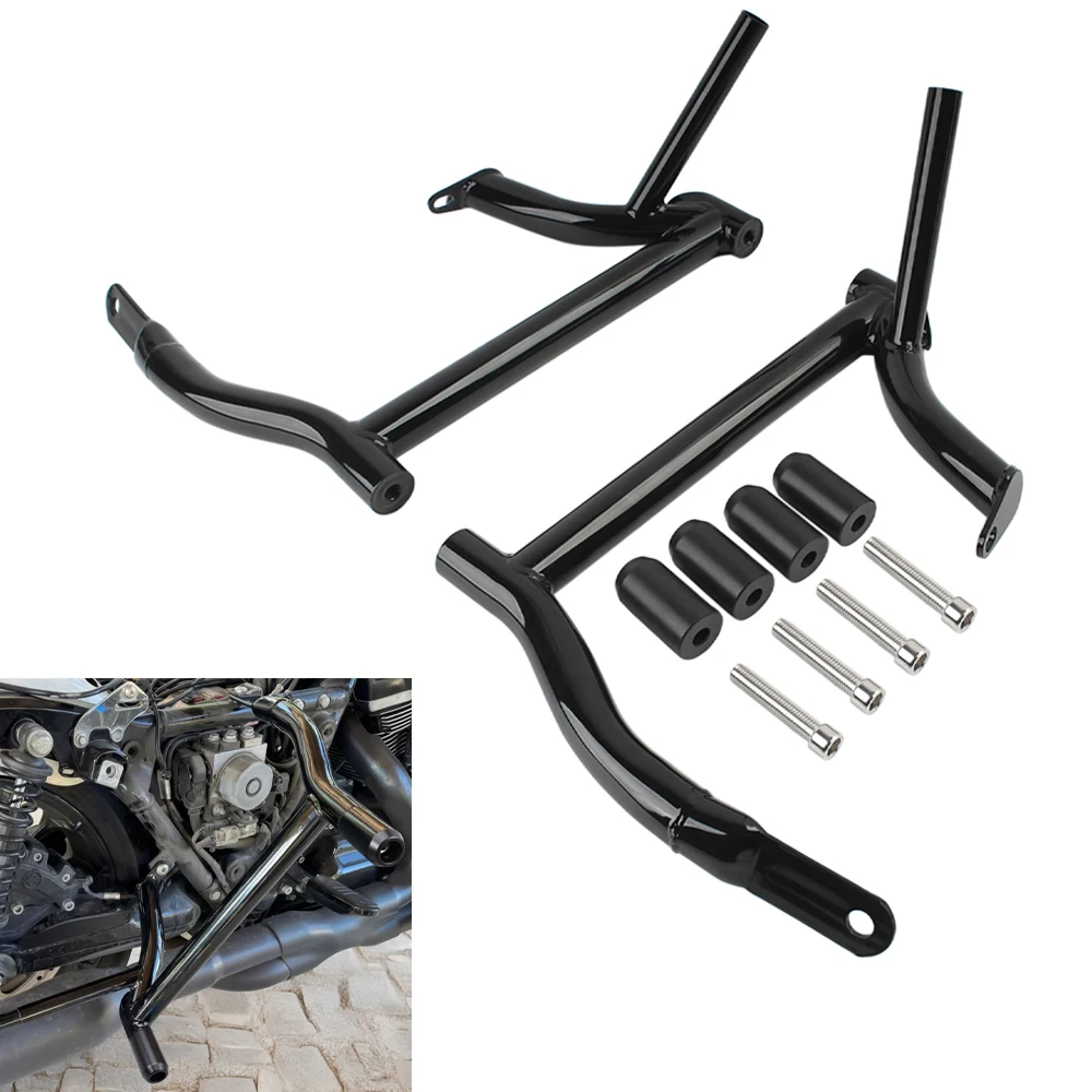 

Motorcycle Saddlebag Guard Rails Bag Guards For Harley Road Glide Street Glide Road King Electra Glide Ultra 2009-2024