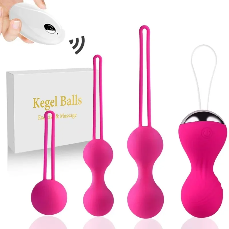 Bola de Kegel de silicona segura para mujeres, cuidado privado, máquina de ejercicio para apretar la Vagina, Bola de Geisha Vaginal, Juguetes