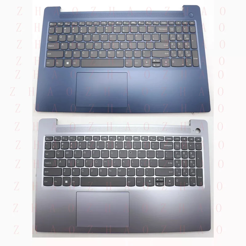 L+ For IdeaPad Slim3 15IRU8 82X7 Laptop Palmrest Upper Case US Backlit Keyboard