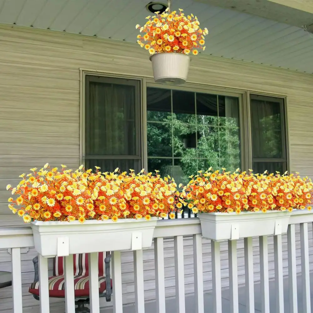 

Fall Artificial Flowers Eucalyptus Leaves Fall Artificial Flower for Halloween Harvest Festival Party Home Office Table