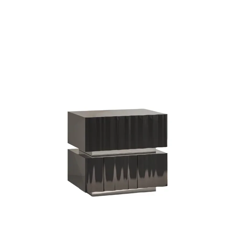 Wave Suspended Bedside Table Double Bucket Cabinet Bedroom Cabinet