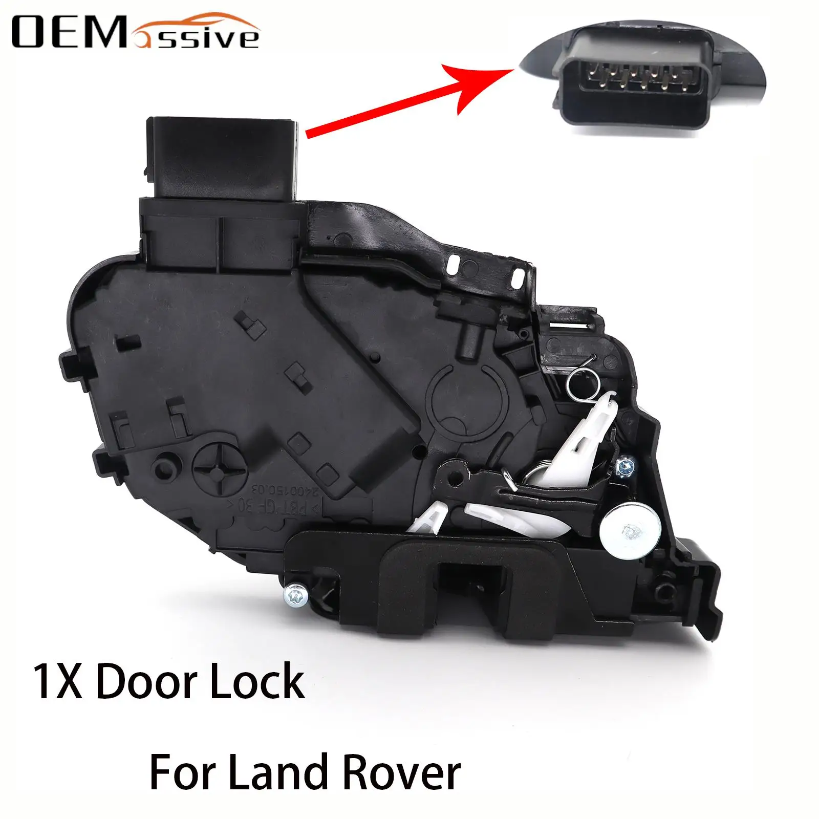 

1X For Land Rover Freelander 2 Jaguar XF Saloon/Estate Car Front Right Driver Side Door Lock FQJ000203 LR011275 Car Accessories