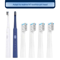 2/4pcs Realme N1 N2 RTX2103 SN301 Electric Toothbrush Replacement Heads Sonic Smart Brush Heads Soft DuPont Bristle Nozzles