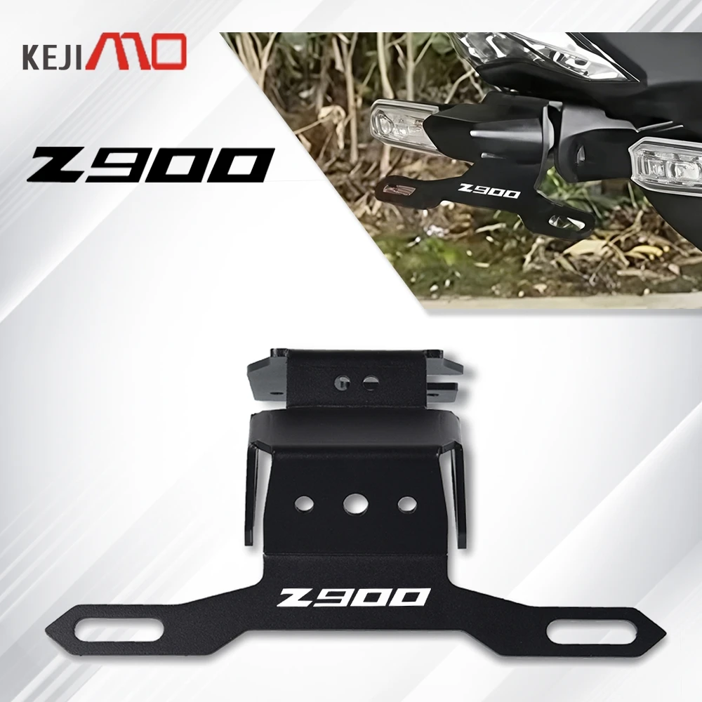 

For KAWASAKI Z 900 2017 2018 2019 2020 2021 2022 2023 2024 Z900 Rear License Plate Holder Bracket Tail Tidy Fender Eliminator